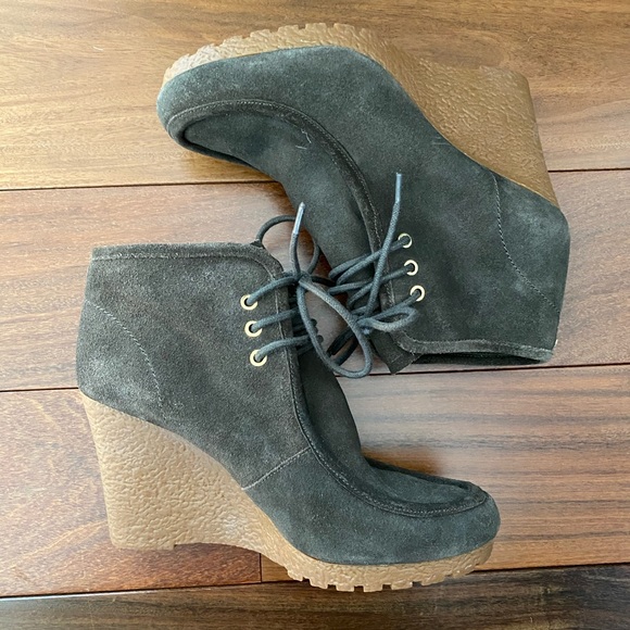 MICHAEL Michael Kors Shoes - Michael by Michael Kors Suede Wedges